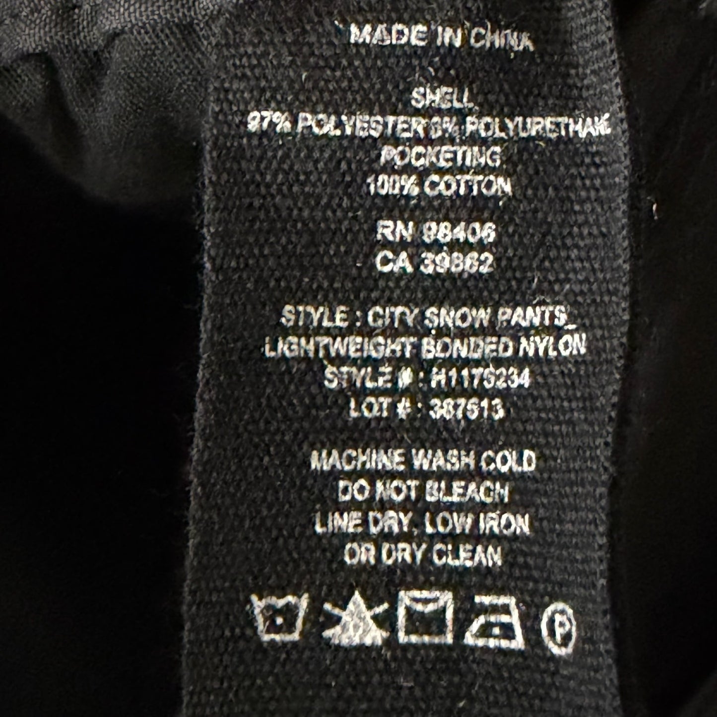 Theory Pants Mens Large Black Tech Suiting Slim Jogger Stretch City Snow Pants