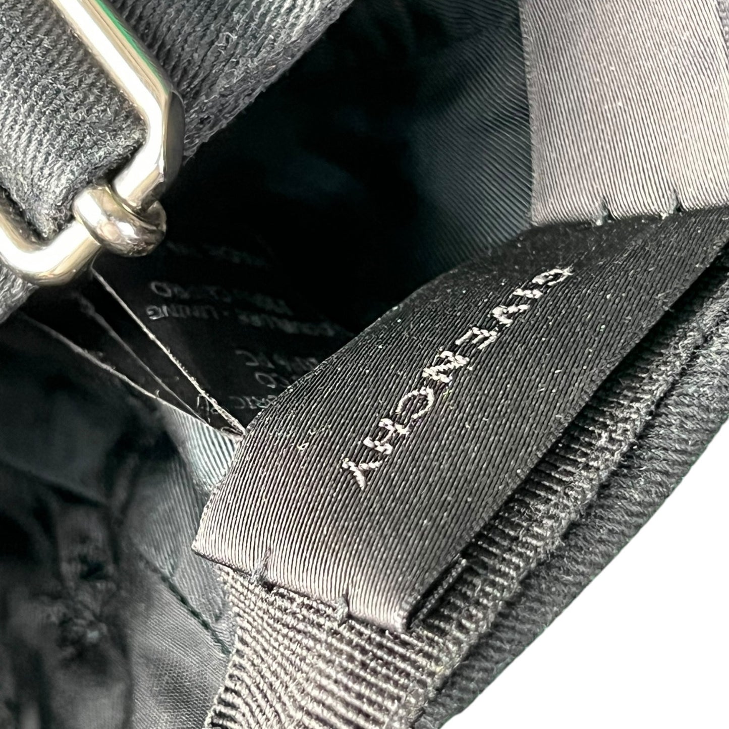 Givenchy Black Logo Strapback Cap - $450 Retail