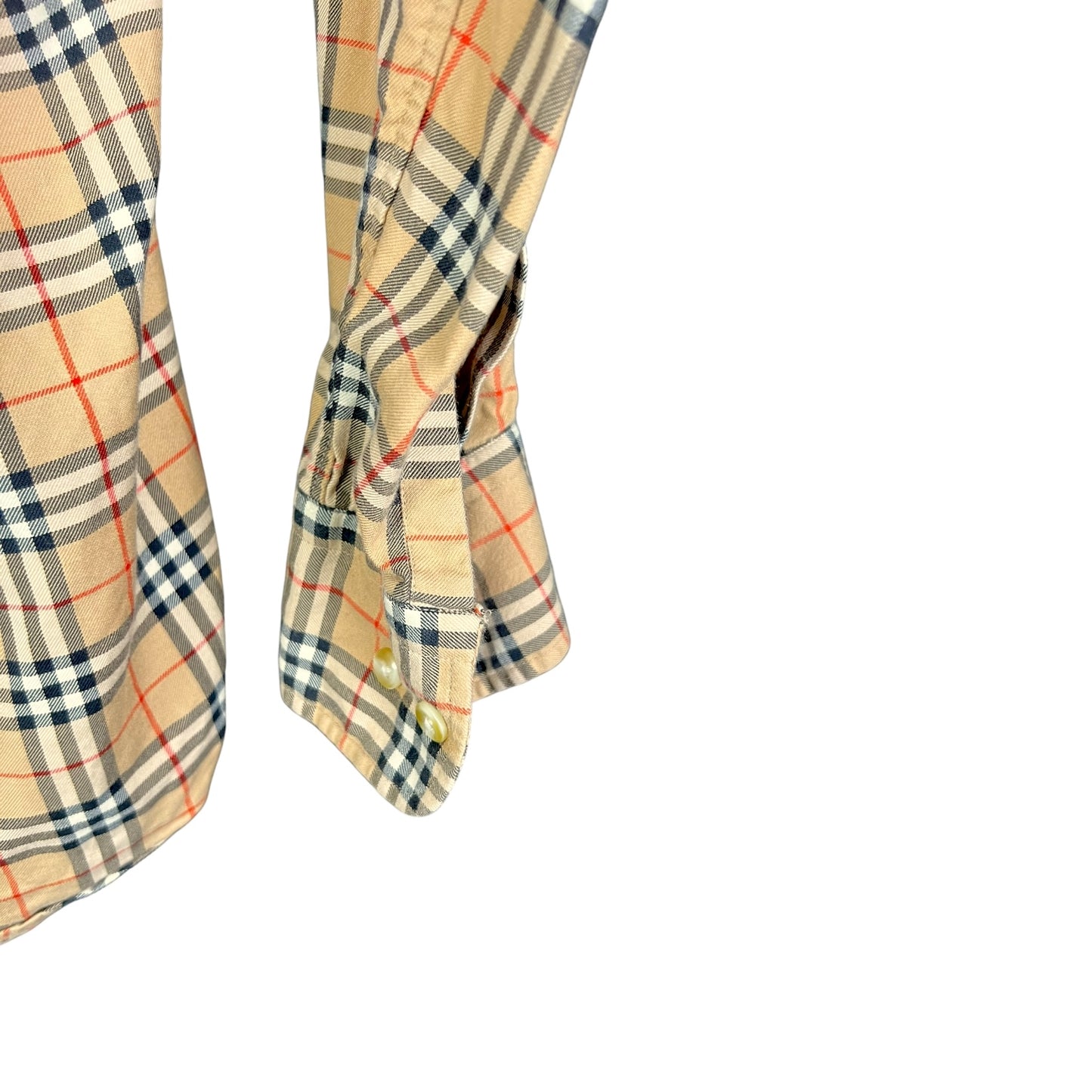 Men's Burberry London Classic Nova Check Button Down Shirt - $690 Retail