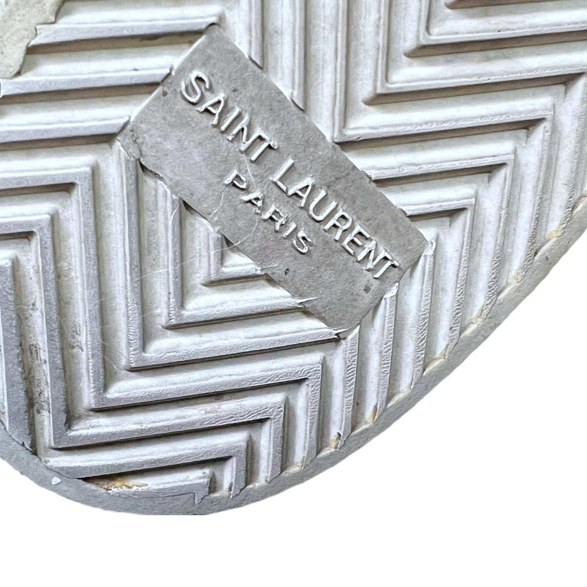 Saint Laurent Denim White Star Court Classic Sneakers $780 Retail EU 37 US 7 Lux