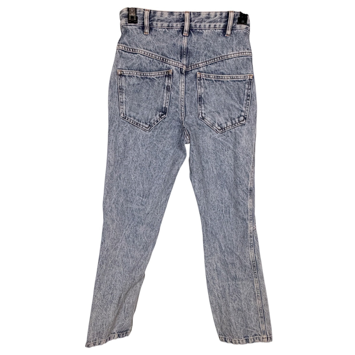 Isabel Marant Etoile Straight Leg High Rise Jeans US 2/4 Light Utility Pockets
