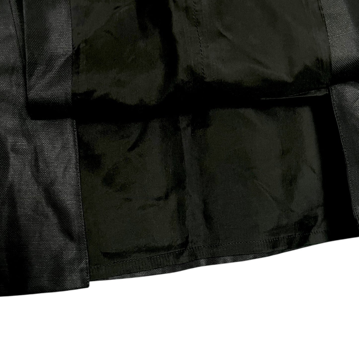 Vintage Gianni Versace Black Nylon Mini Skirt - $495 Retail