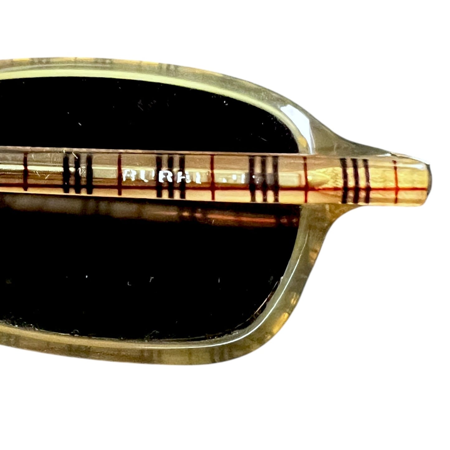 Burberry Vintage Y2K Check Pattern Sunglasses - $300 Retail