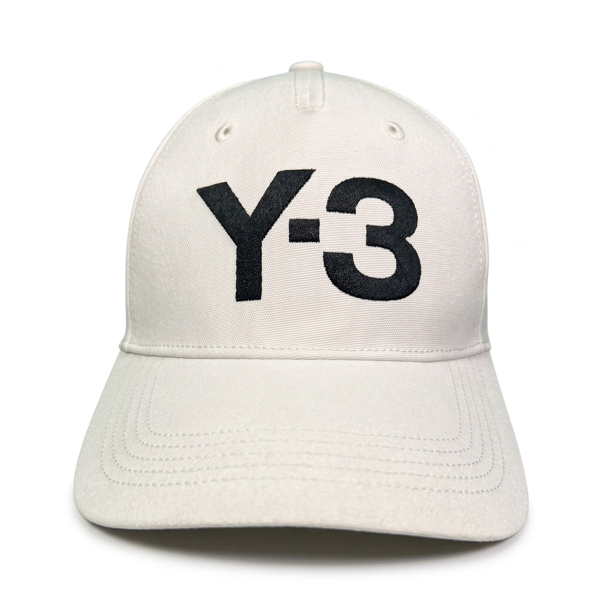 Y-3 Adidas Yohji Yamamoto Logo Strapback Hat Light Gray Cap Streetwear NWT
