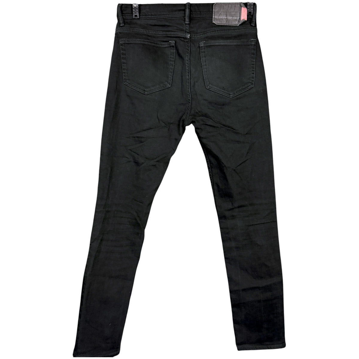 Acne Studios Bla Konst Men Jeans 31x30 Fits (30x30) North Stay Black Tapered Leg