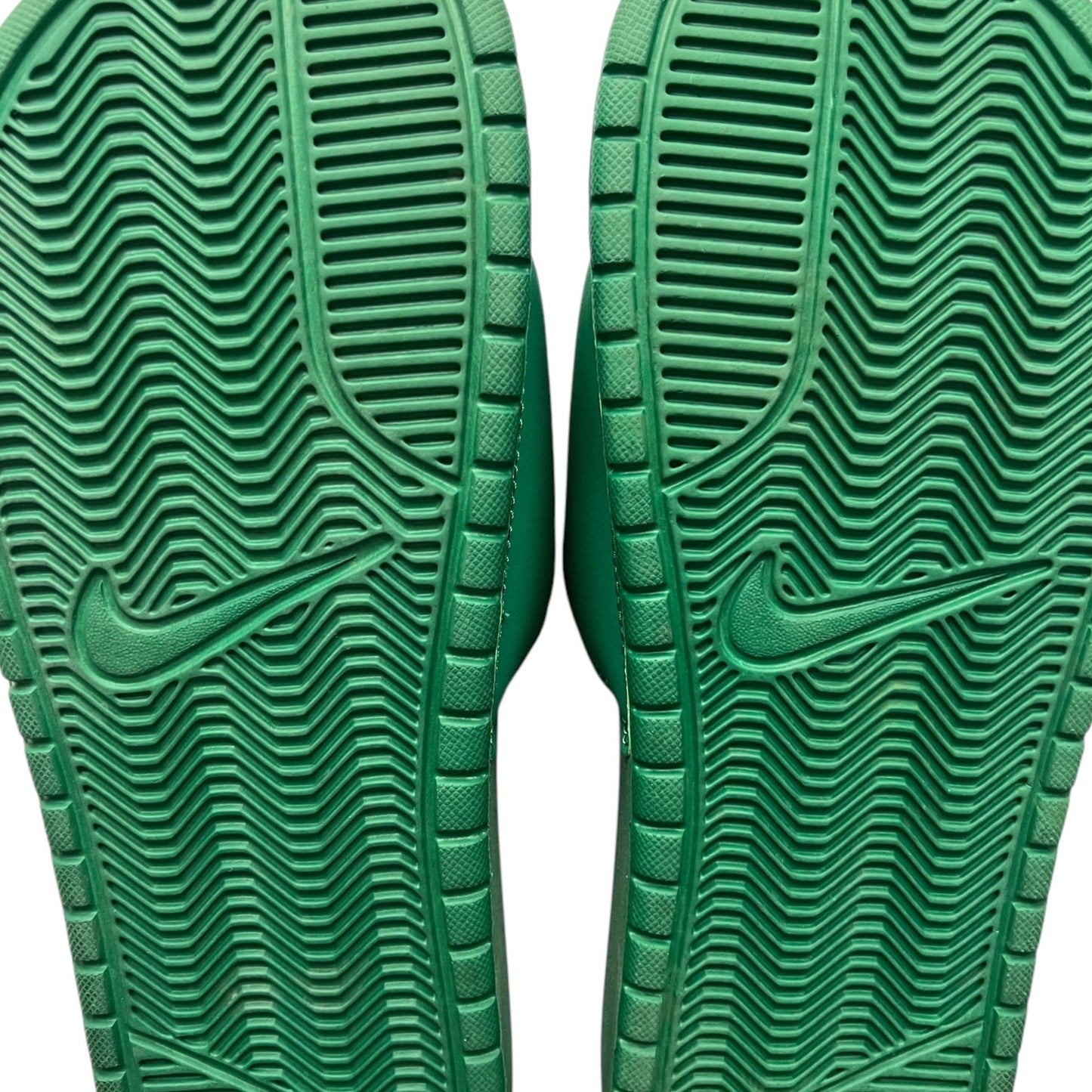 Nike x Stussy Men's Benassi Green Slides