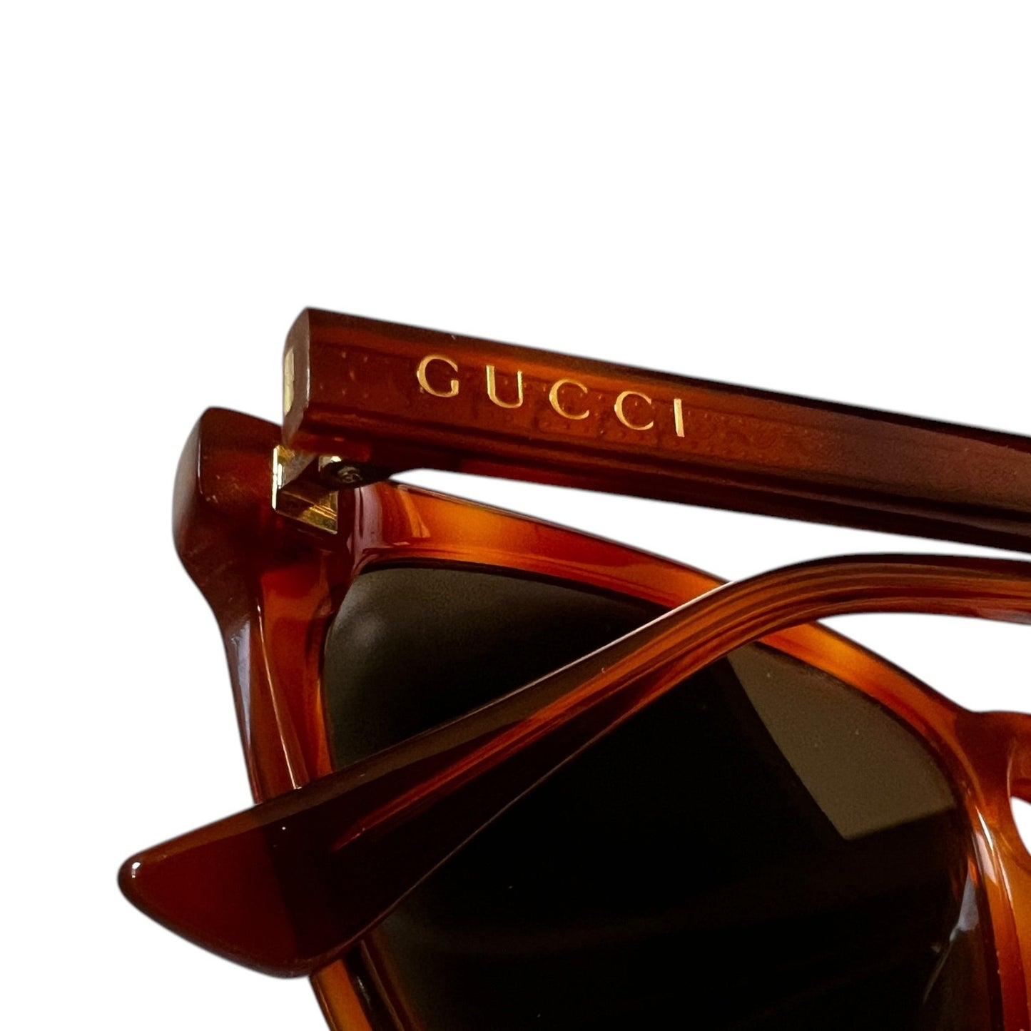 Gucci Brown Tortoiseshell Sunglasses - $395 Retail