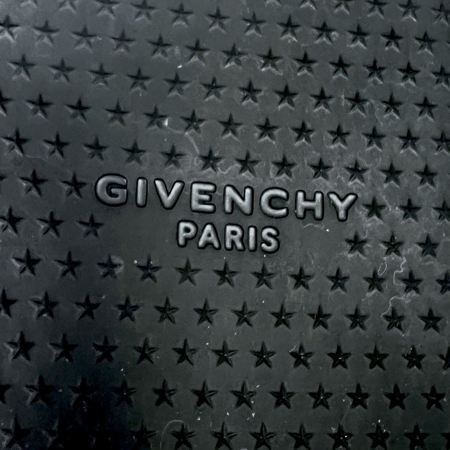 Givenchy Paris Black Rubber Slide Sandals Pool Men's US 10 EU 43 $350 Retail