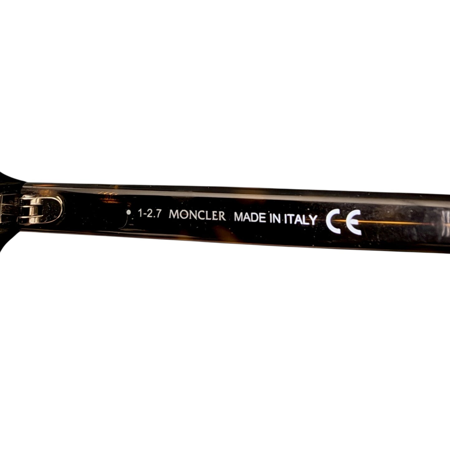 Moncler Dark Havana Brown Tortoise Frame Unisex Sunglasses ML0043 52MM $395