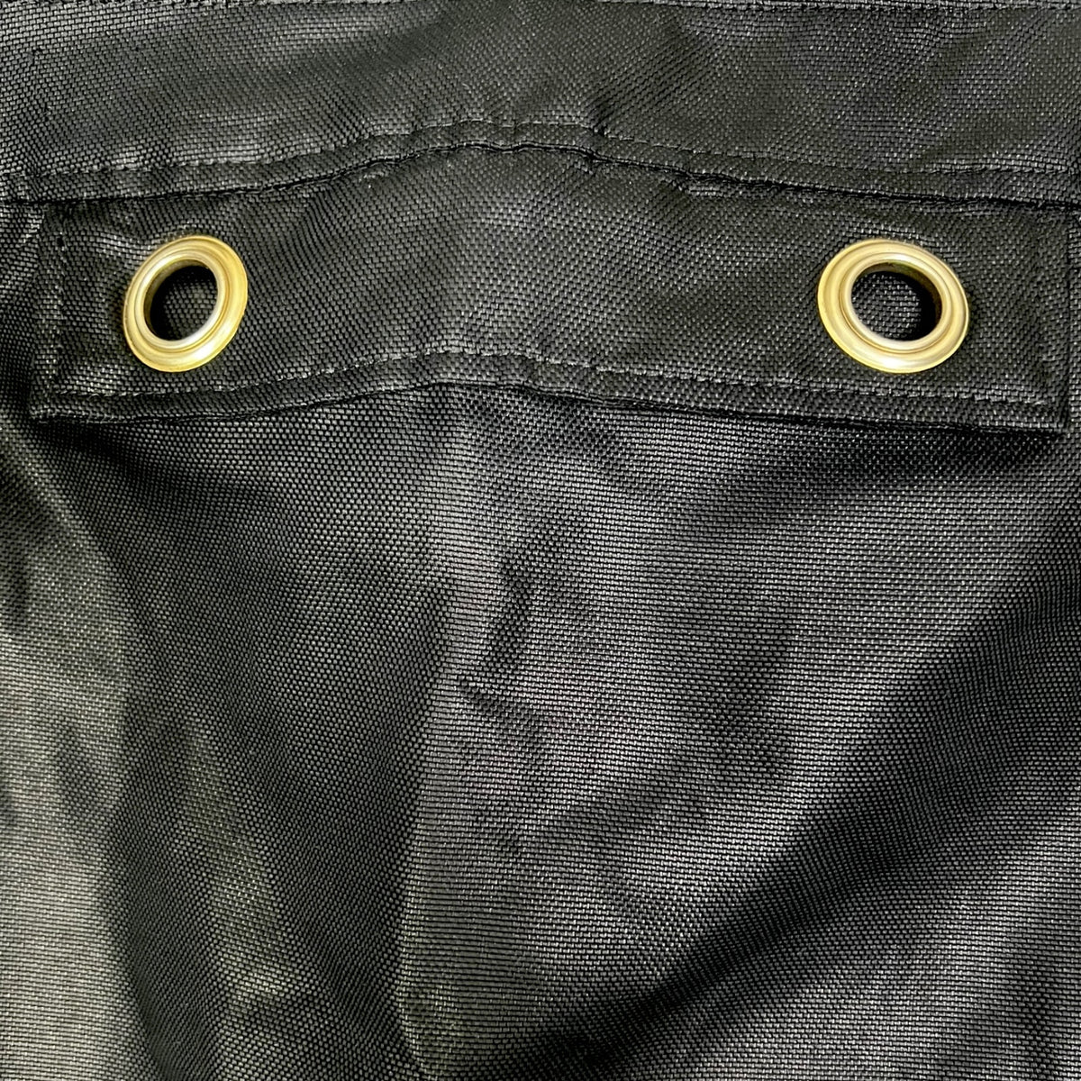 Gianni Versace Black Nylon Mini Skirt EU 42 US 12 Luxury Glam Vintage 90s