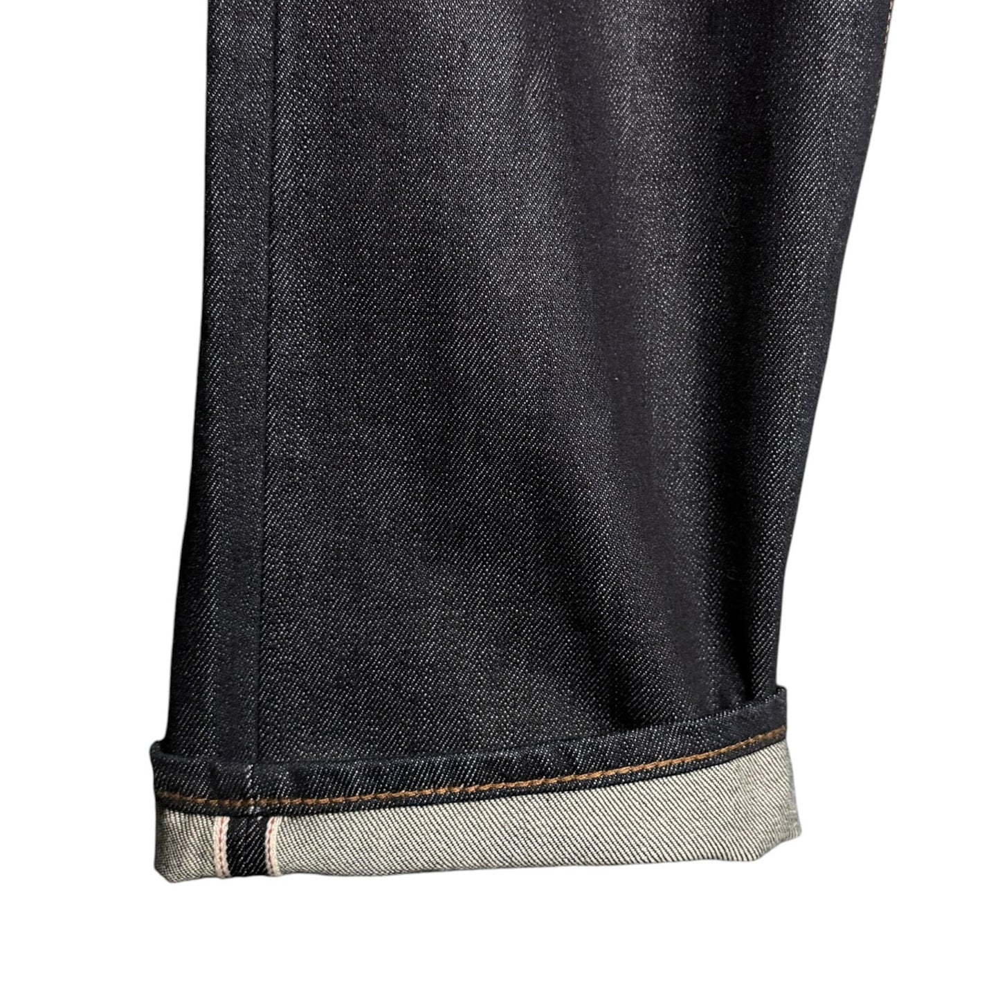 Paul Smith Jeans W36 Blue Dark Denim Slim Straight Selvedge Raw Indigo Casual