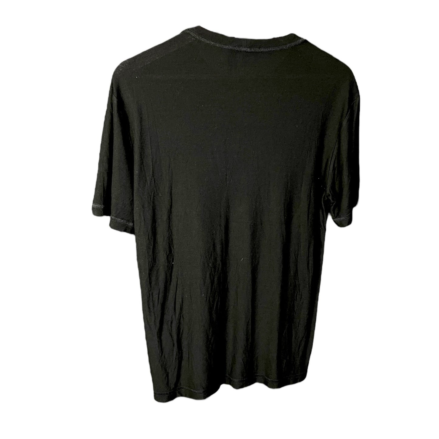 Giorgio Armani Black Terry Logo T-Shirt - $1,100 Retail