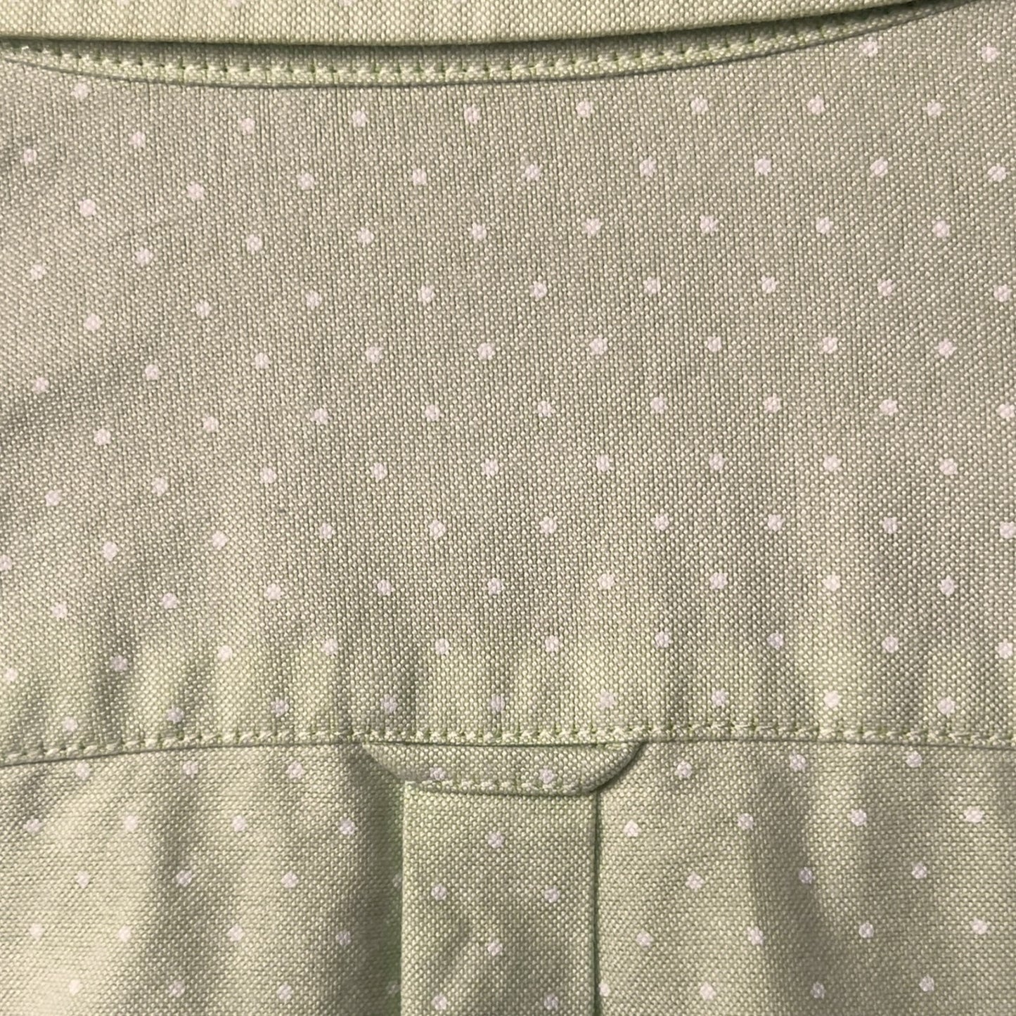 Burberry Black Label Men's XS Light Green Button Up Long Sleeve Shirt EU 2 Japan