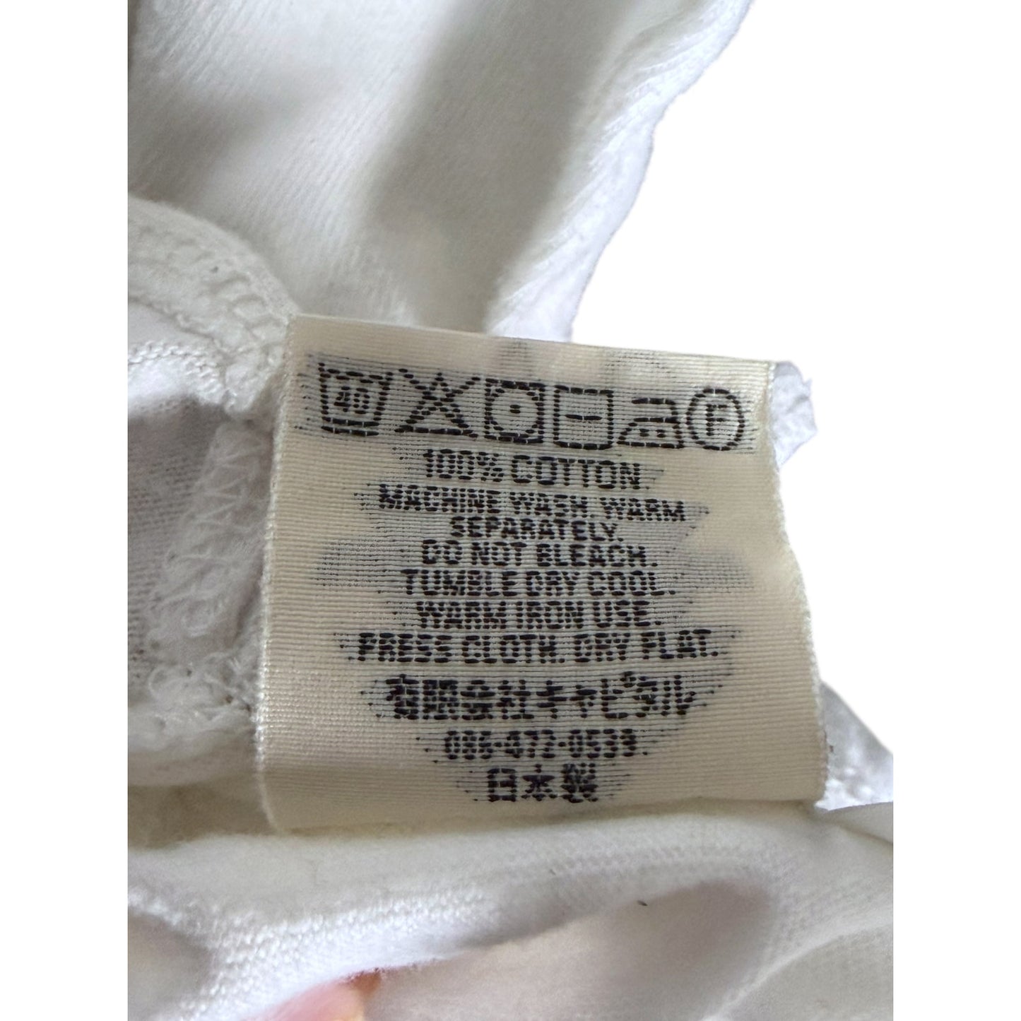 Kapital Pennant Flags Men's Medium White Boxy Pocket T-Shirt Japan Streetwear