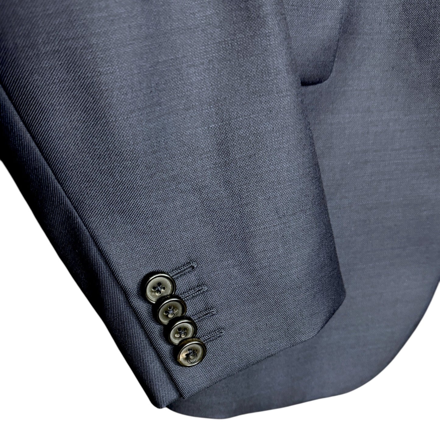 Paul Smith Soho Fit 100% Wool Blazer Jacket 36R Dark Blue Preppy Work Wedding