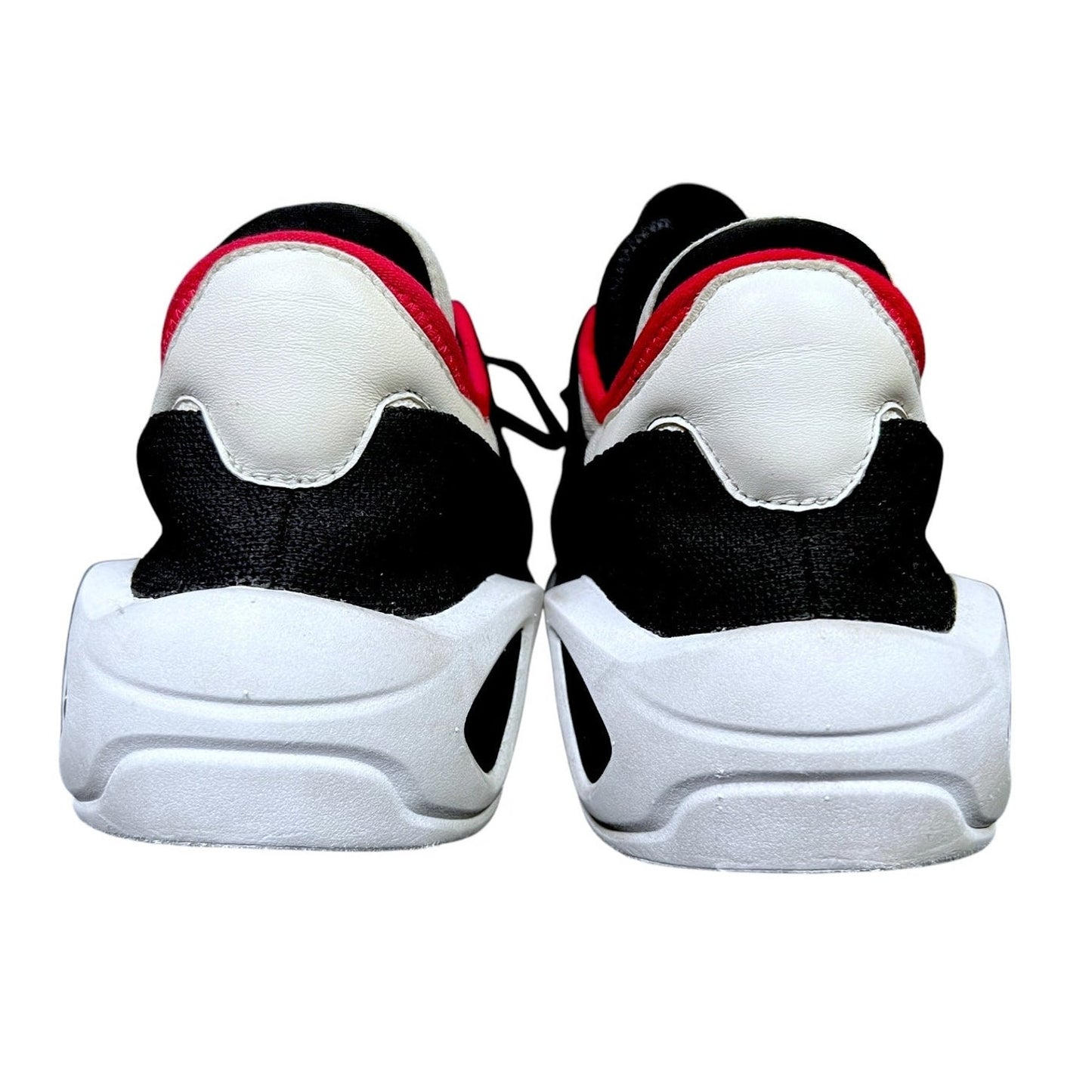 Y-3 Yohji Yamamoto FYW S-97 Black Scarlet Men's 12.5 Sneakers $350 Retail