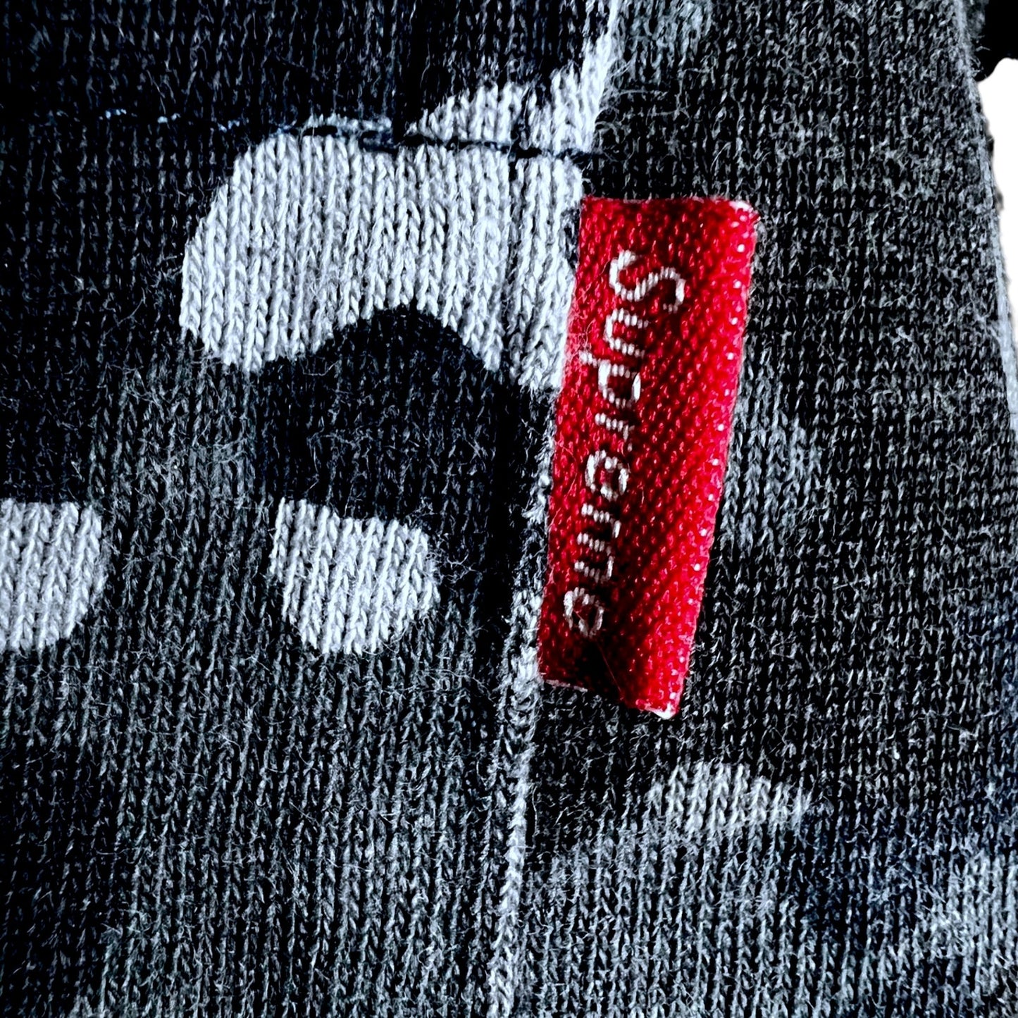 Supreme SS 2019 Blue Digi Camo Logo Tag Men's Large Ringer Pocket T-Shirt Casual