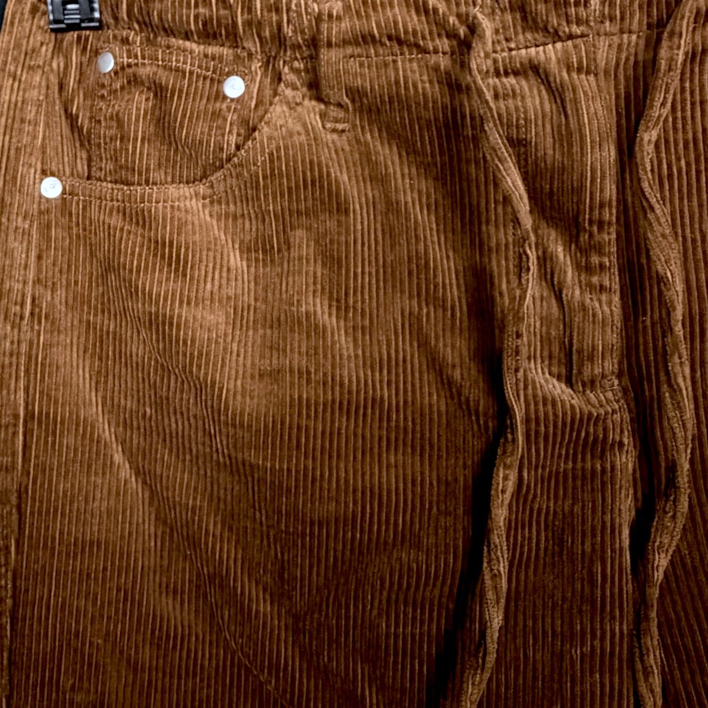 Christian Lacroix Women’s Brown Corduroy Wide Leg Drawstring Pants 100% Cotton L