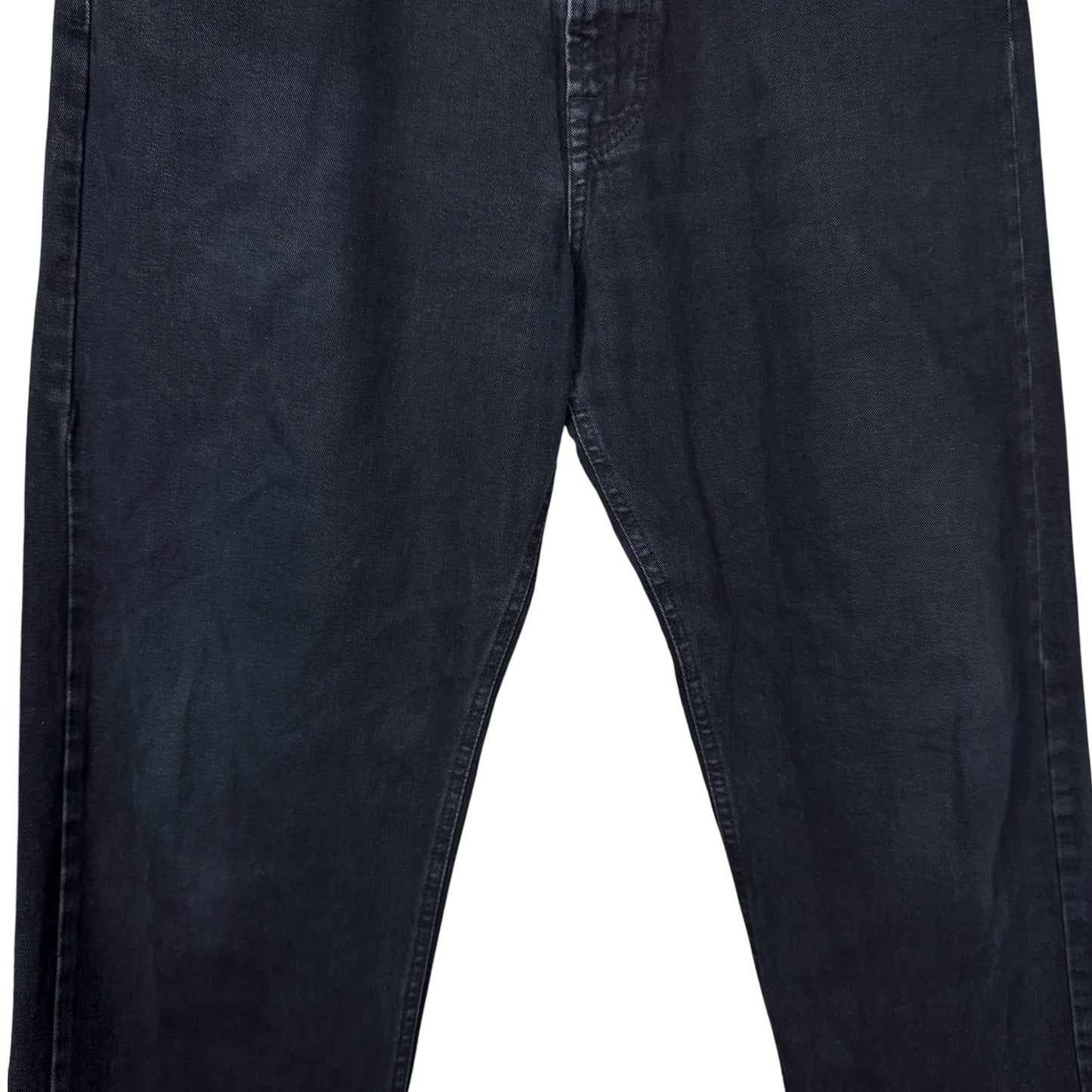 Hugo Boss Jeans Men's 36x30 Black Midnight Blue Hue Denim Alabama Zip Fly Jeans