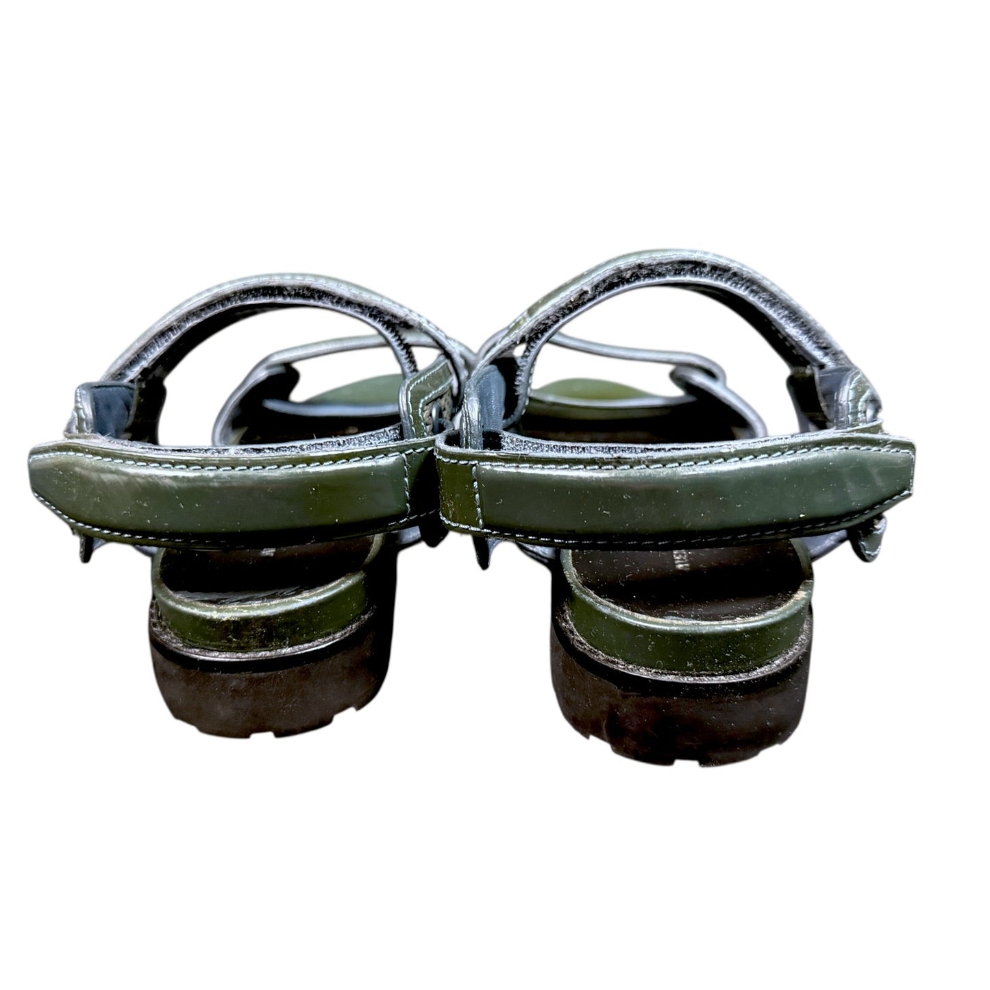 Alexander Wang Dark Green Karlie Sandals - $395 Retail