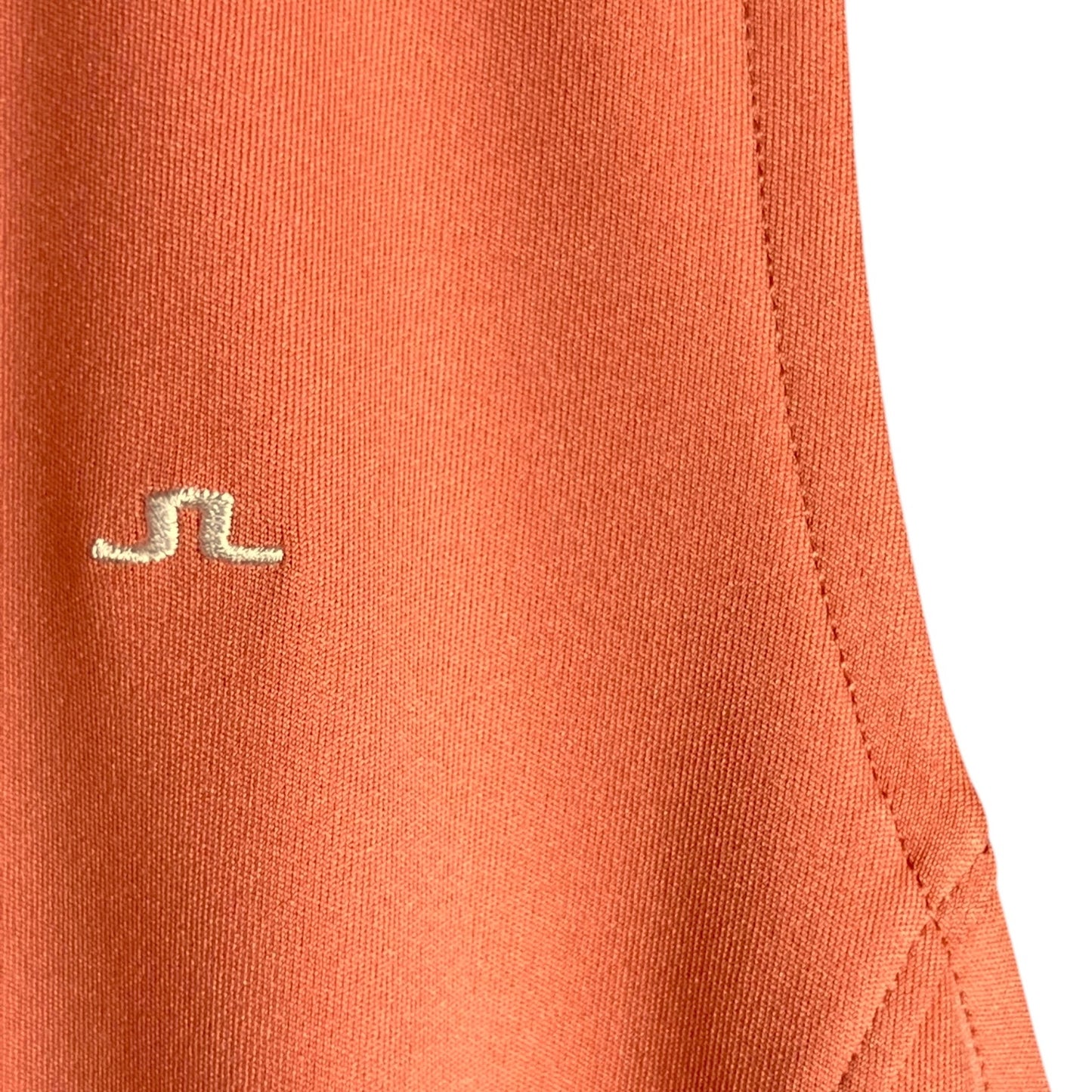 J. Lindberg Sleeveless Coral Top Women's Large $195 Retail NWT Dana Golf Tennis