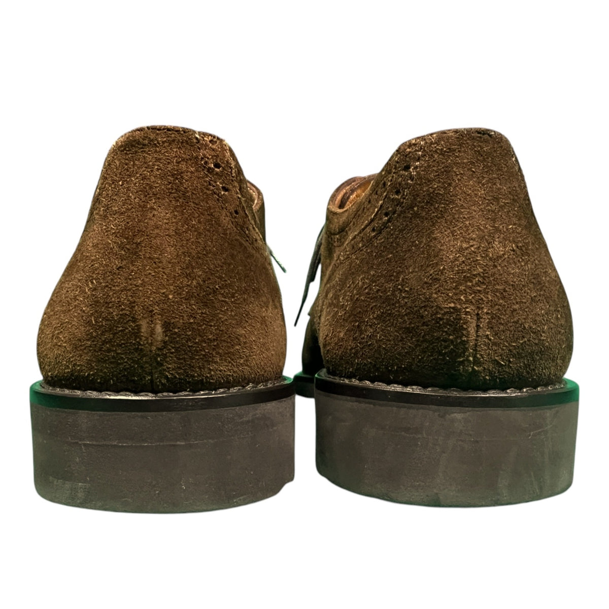 Bruno Magli Talbot Lace Up Brown Suede Men's 10.5 Oxfords Work Office Going Out