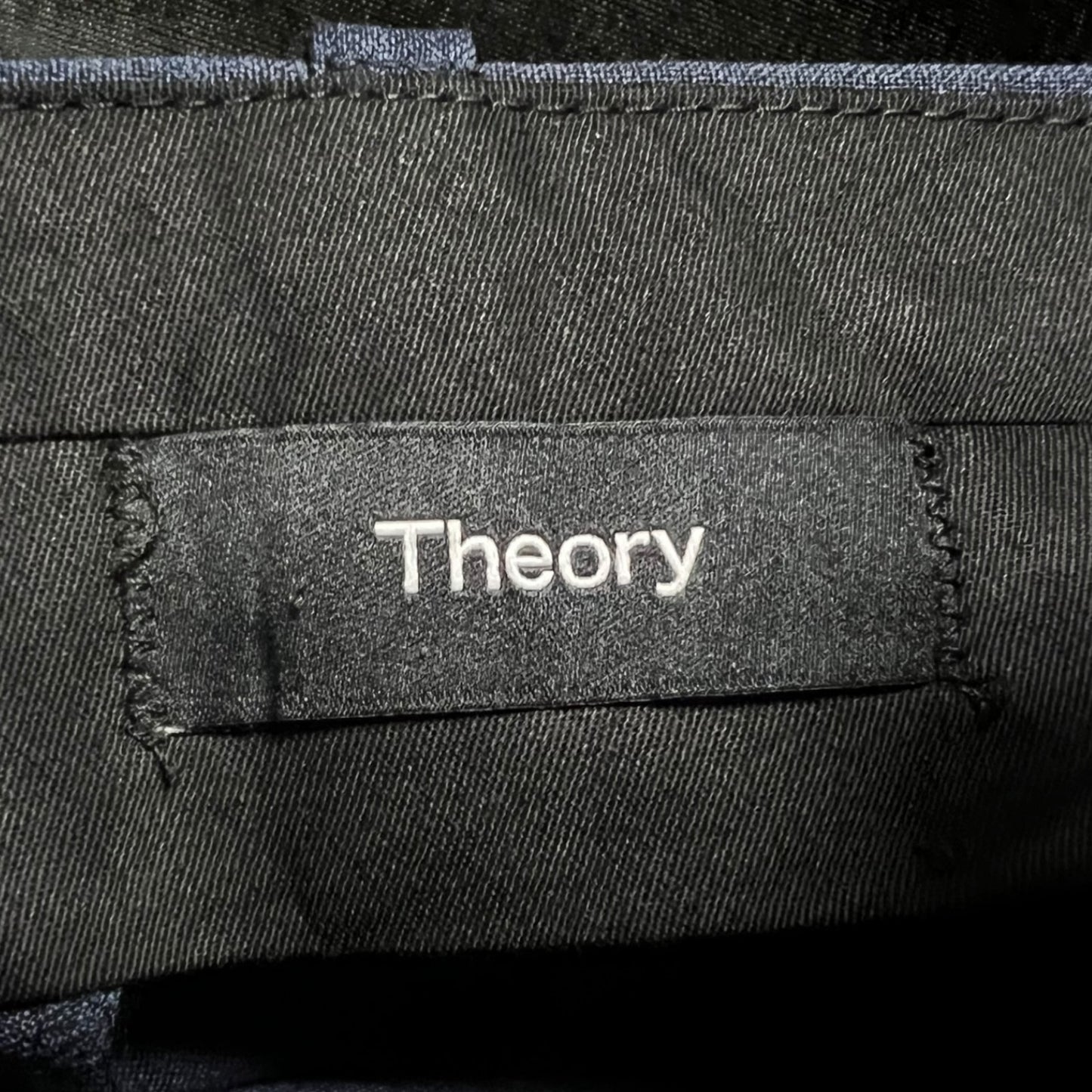 Theory Blue Multi Kingston Wool Plaid Pants 38x28 $265 Retail Work Office NWT*
