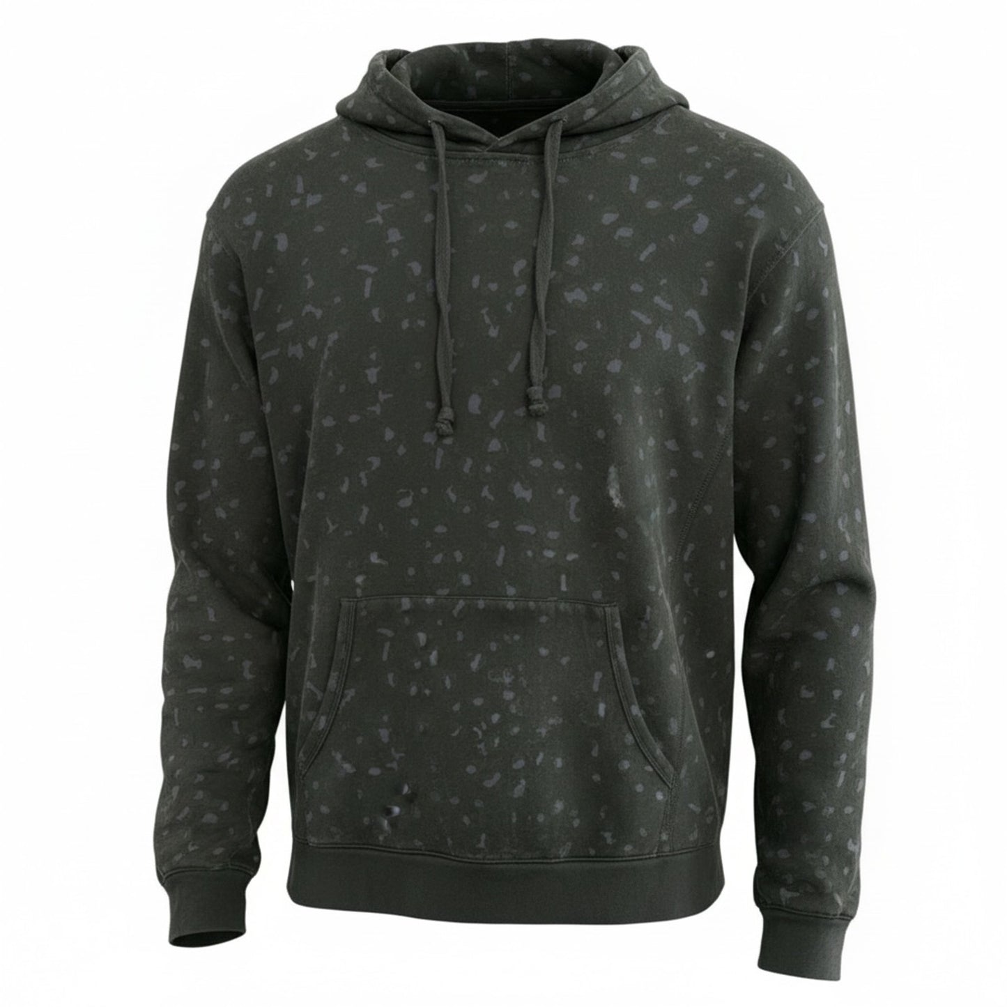 A.P.C. APC Men's XS Leopard Print Navy Blue Hoodie Sweatshirt $199 Retail Luxury