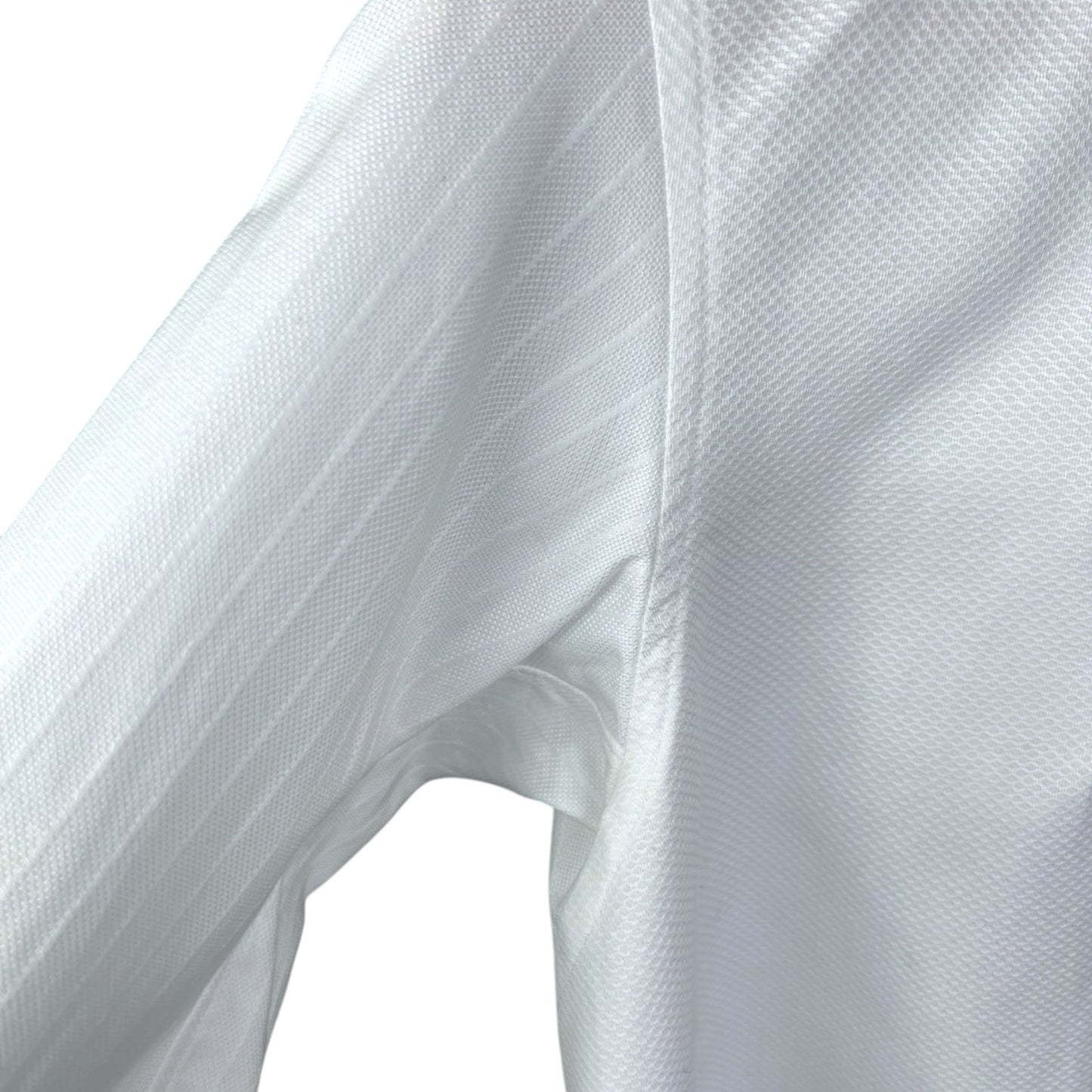 Shiro Sakai Collar Curved-Hem Women's Medium Cotton Button-Up White Shirt $770