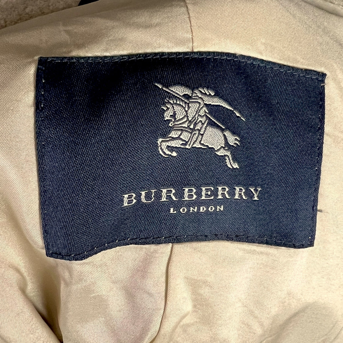 Burberry Tan Wool Blend Women's Size 4 Coat $795 Retail