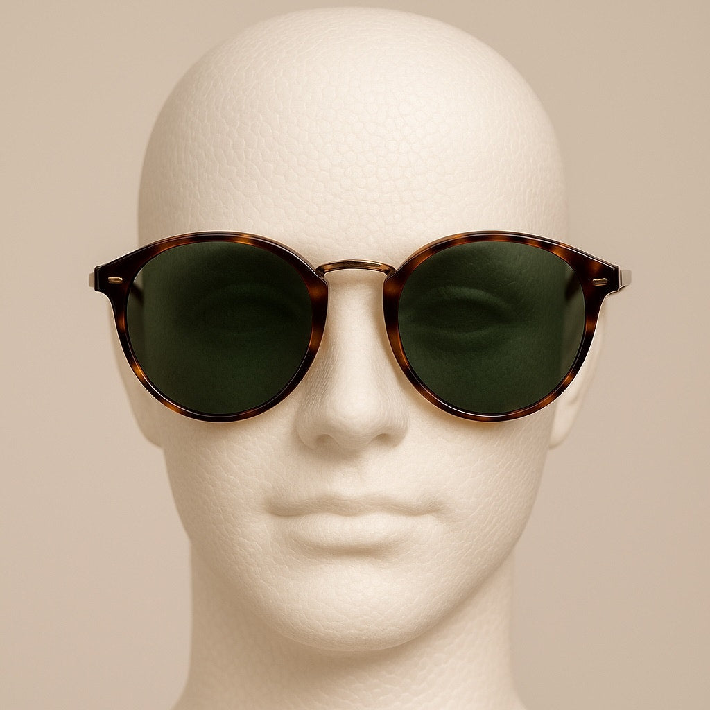 Giorgio Armani AR6068 319871 Tortoise 50 mm Men's Sunglasses $418 retail GREAT