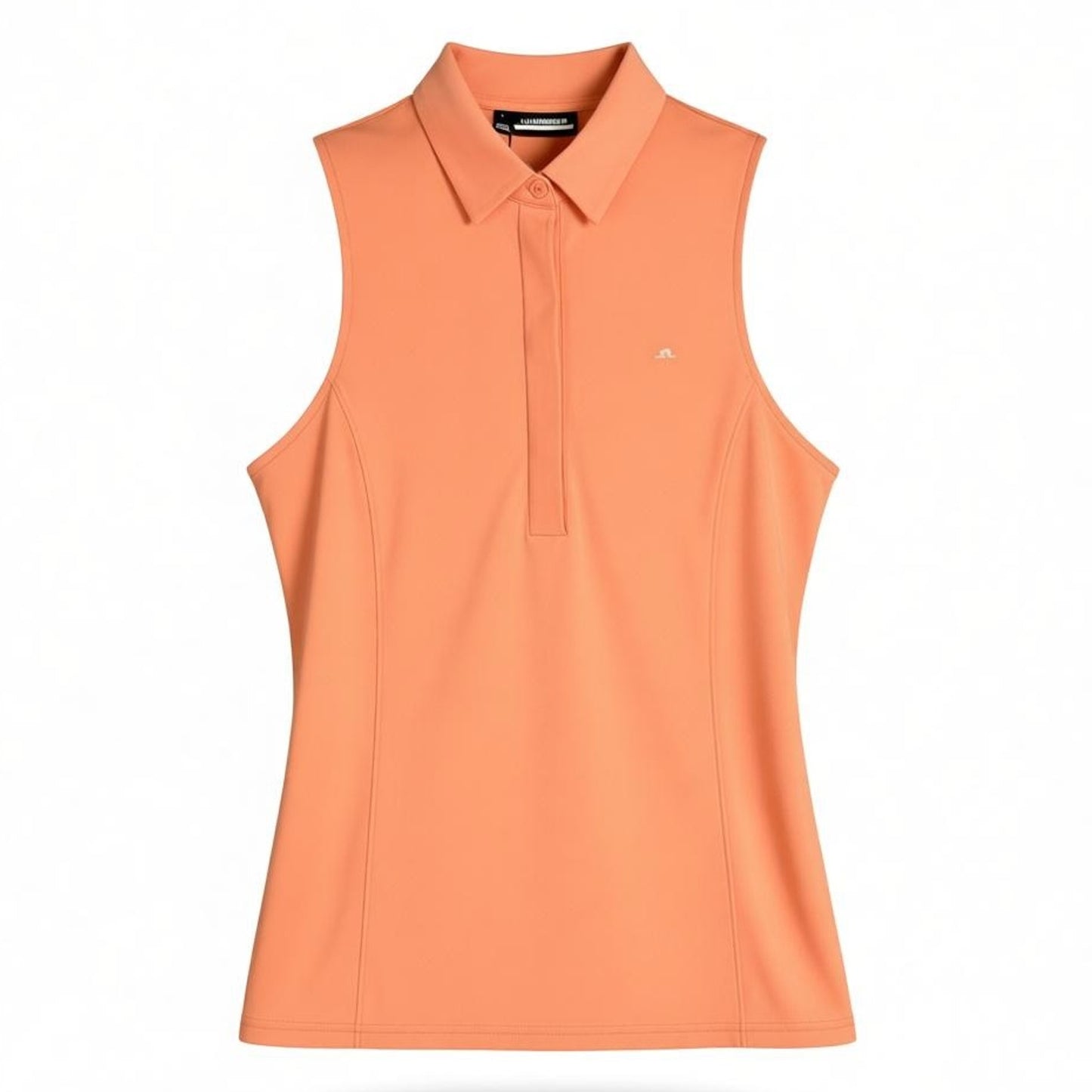 J. Lindberg Sleeveless Coral Top Women's Large $195 Retail NWT Dana Golf Tennis