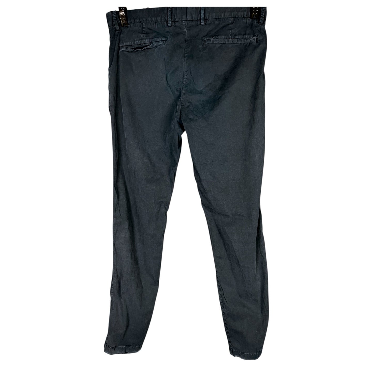 Men's Theory Navy Blue Cotton Khakis Pants Trousers - Size 34