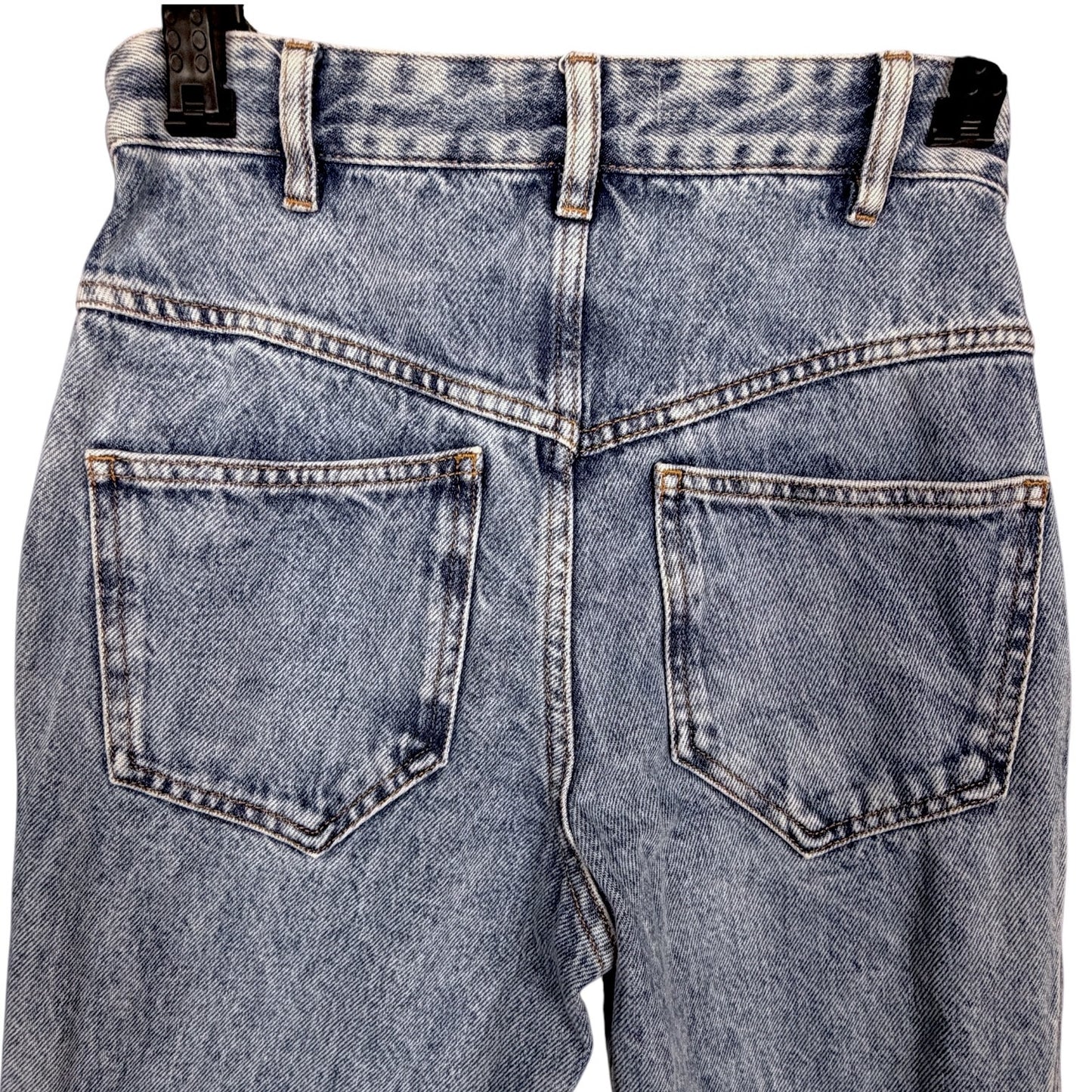 Isabel Marant Etoile Straight Leg High Rise Jeans