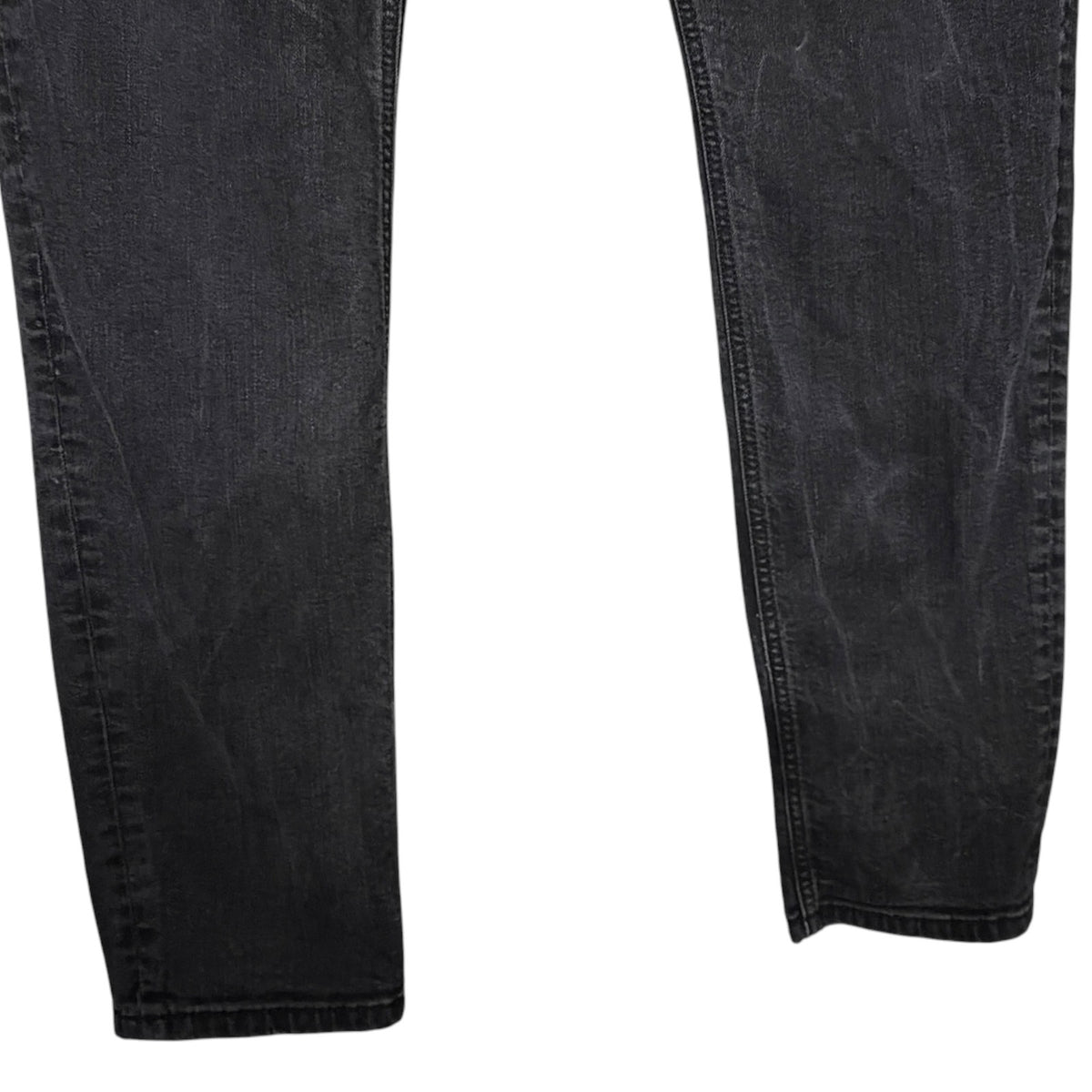 Diesel Industries Sleenker Men's 38x32 Faded Black Slim Skinny Jeans Distressed