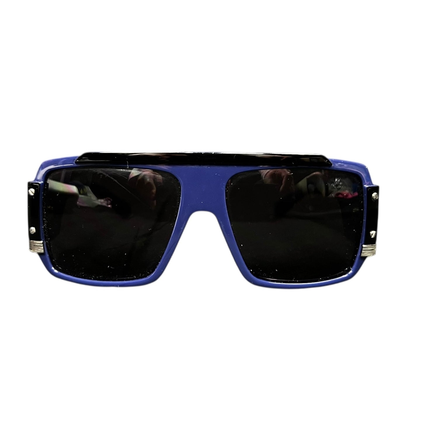 Marc Jacobs MJ187/S Blue & Black Y2K Sunglasses - $300 Retail