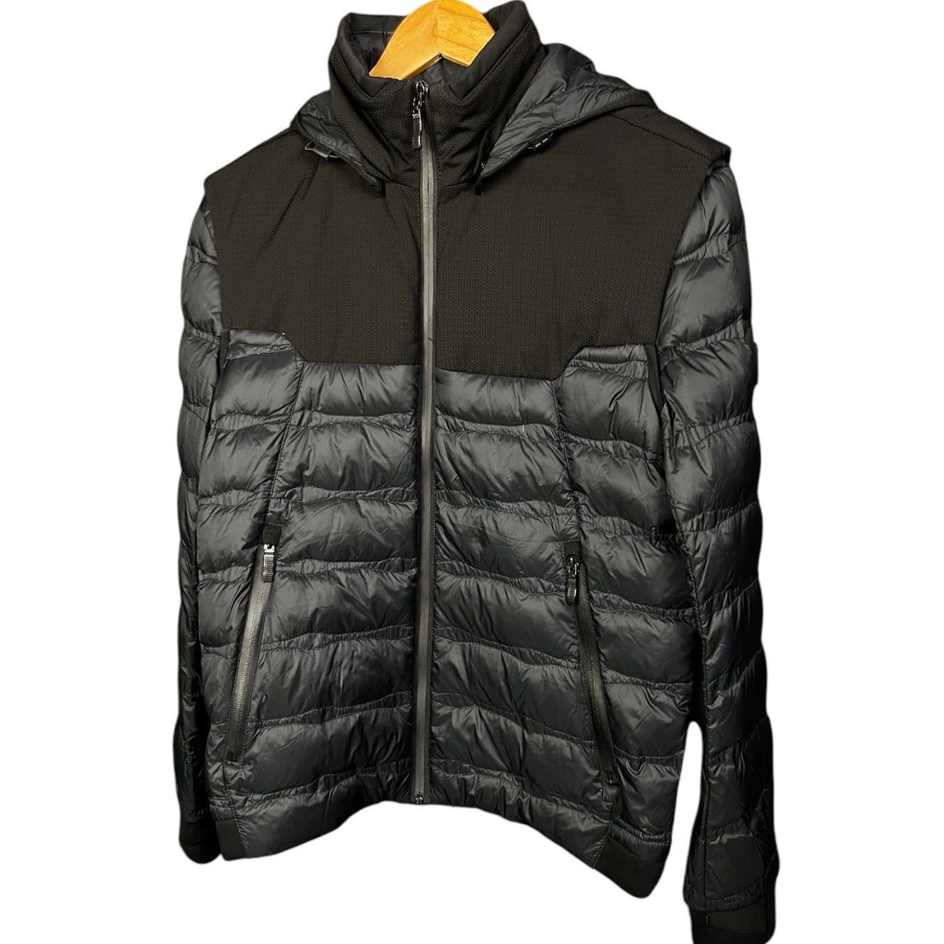 Hugo Boss Duck Down Detachable Sleeves Men's Small Puffer Jacket $549 Retail Lux
