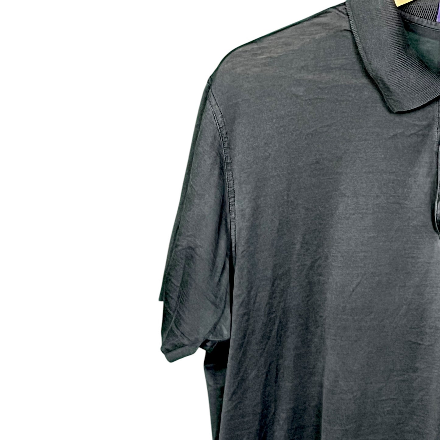 Ralph Lauren Purple Label Black Polo Shirt - $550 Retail