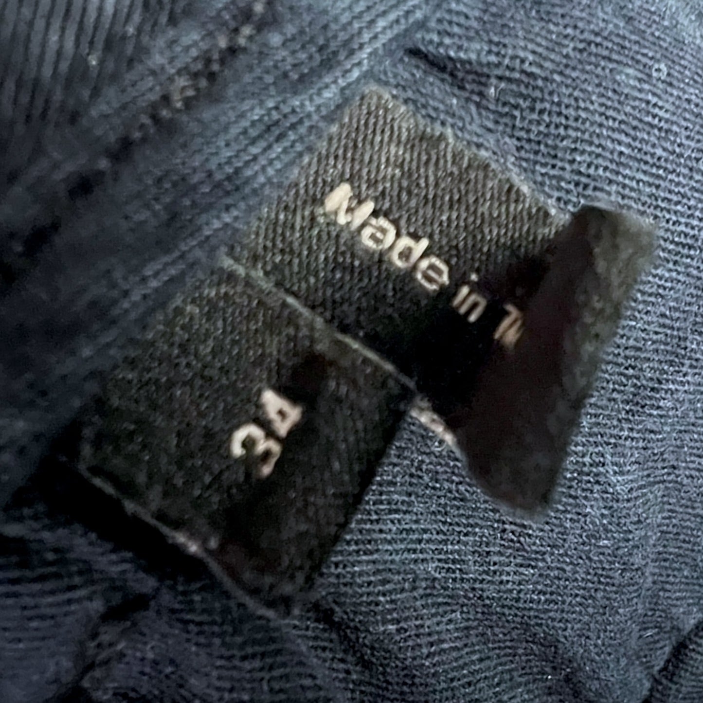 Men's Theory Navy Blue Cotton Khakis Pants Trousers - Size 34