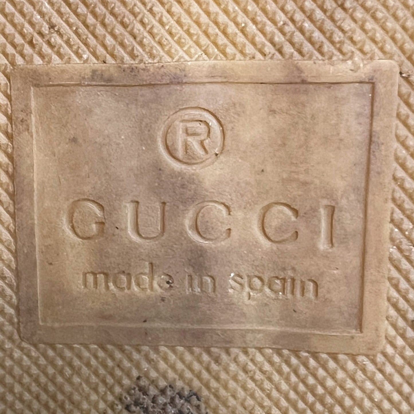 Gucci Supreme Monogram Gold Bees Print Flats Espadrilles - $650 Retail