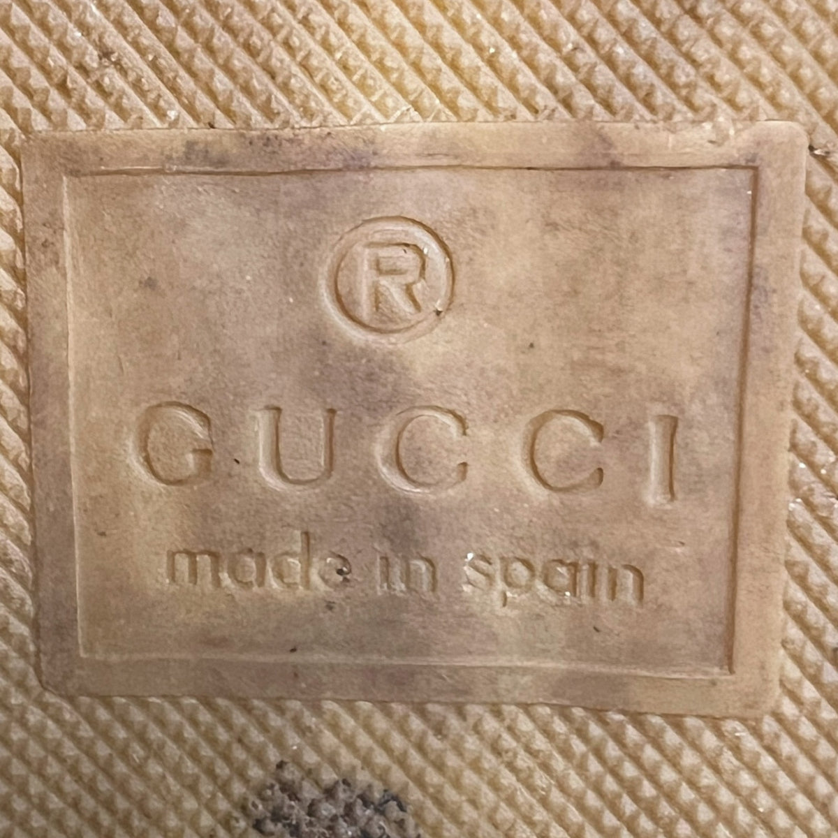 Gucci Supreme Monogram Gold Bees Print Flats Espadrilles EU 37 US W6.5 Luxury