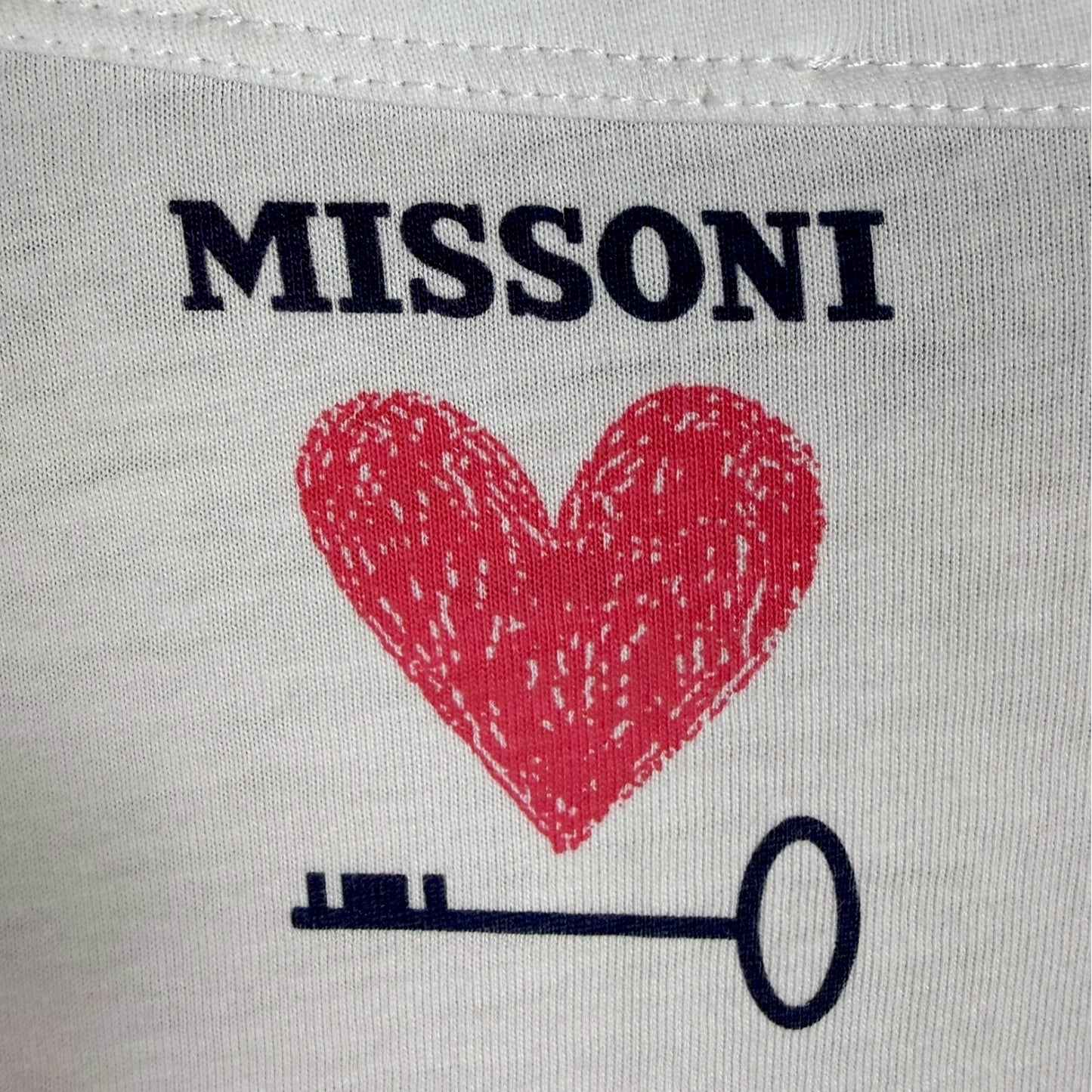 Missoni Classic Print Chevron Pattern T-shirt - $370 Retail
