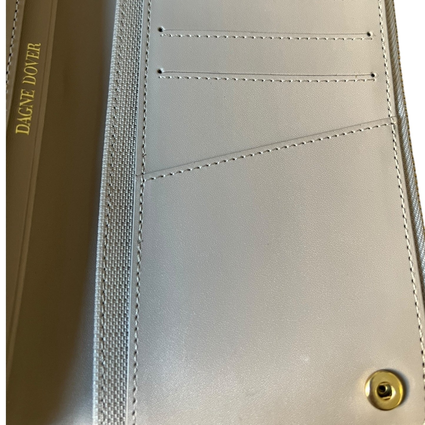Dagne Dover Slim Zipper Wallet Bleecker Blush - $95 Retail