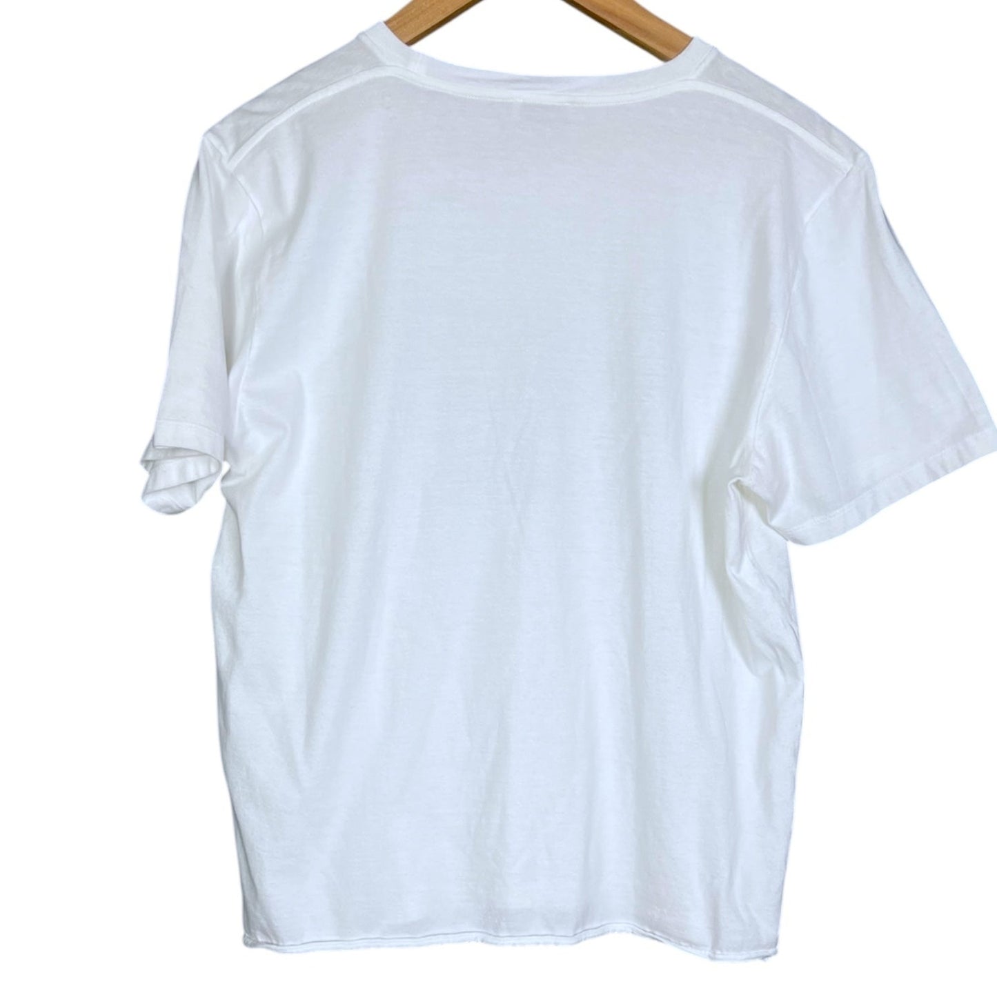 Saint Laurent Paris Women's Small Distressed Palm Tree VHS T-Shirt $430 Retail