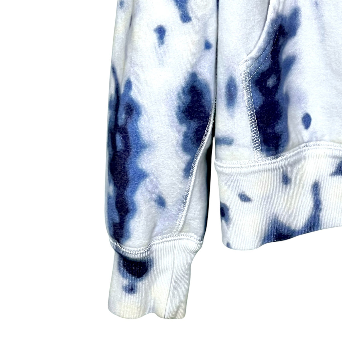 Isabel Marant Etoile Mansel Tie-Dye Logo Hoodie Sweatshirt Mens XS Luxury Street