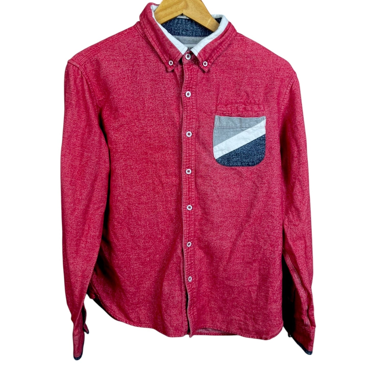 Simplicite Plus Button-Up Nautical Long Sleeve Shirt - US M / UK 40