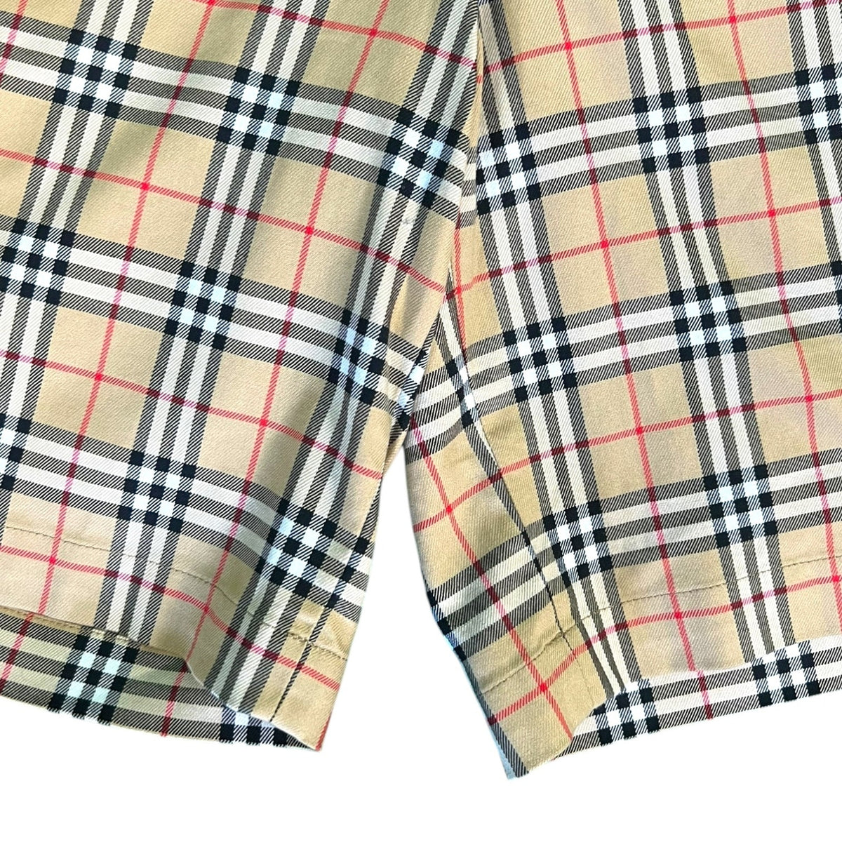Burberry Golf Nova Check Shorts Women's 8 Vintage 90s Preppy Casual Summer