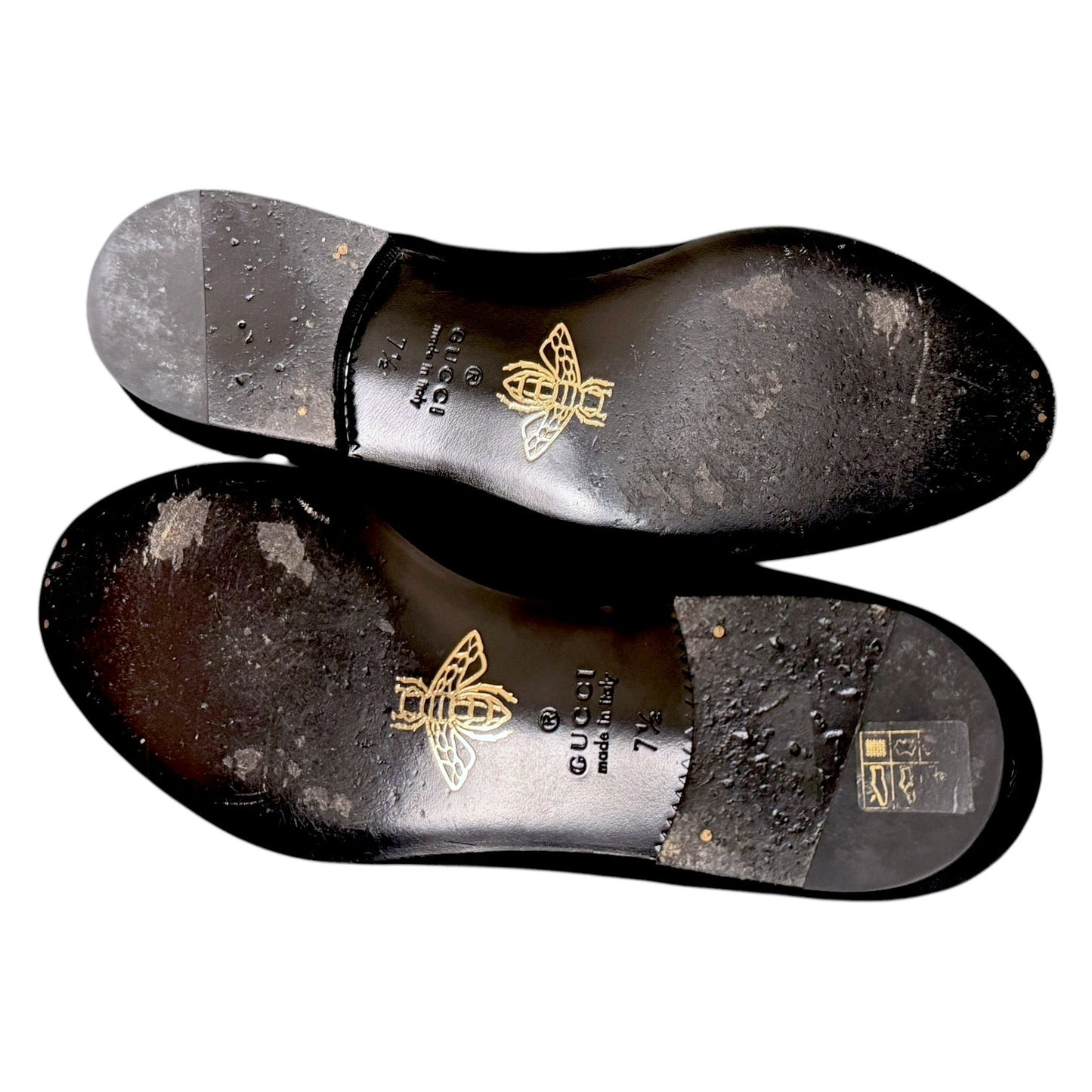 Gucci Flying Pig Embroidered Black Velvet Loafers Slippers - $1,090 Retail