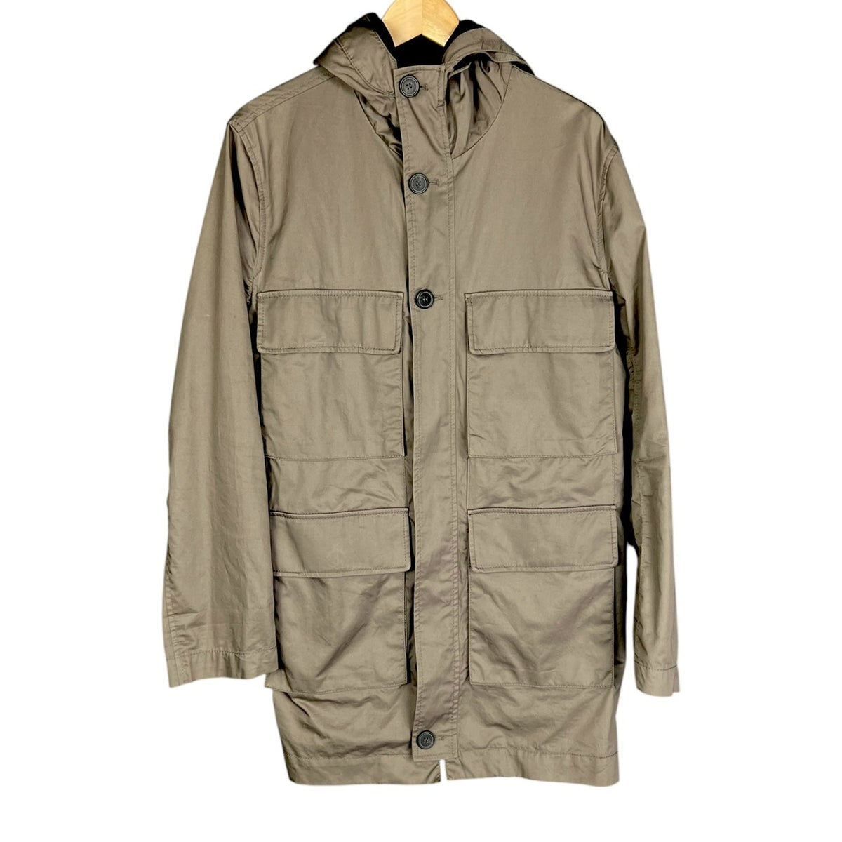 Marni x H&M Hooded Field Utility Parka Jacket $225 Retail 36R Gorpcore Outdoors