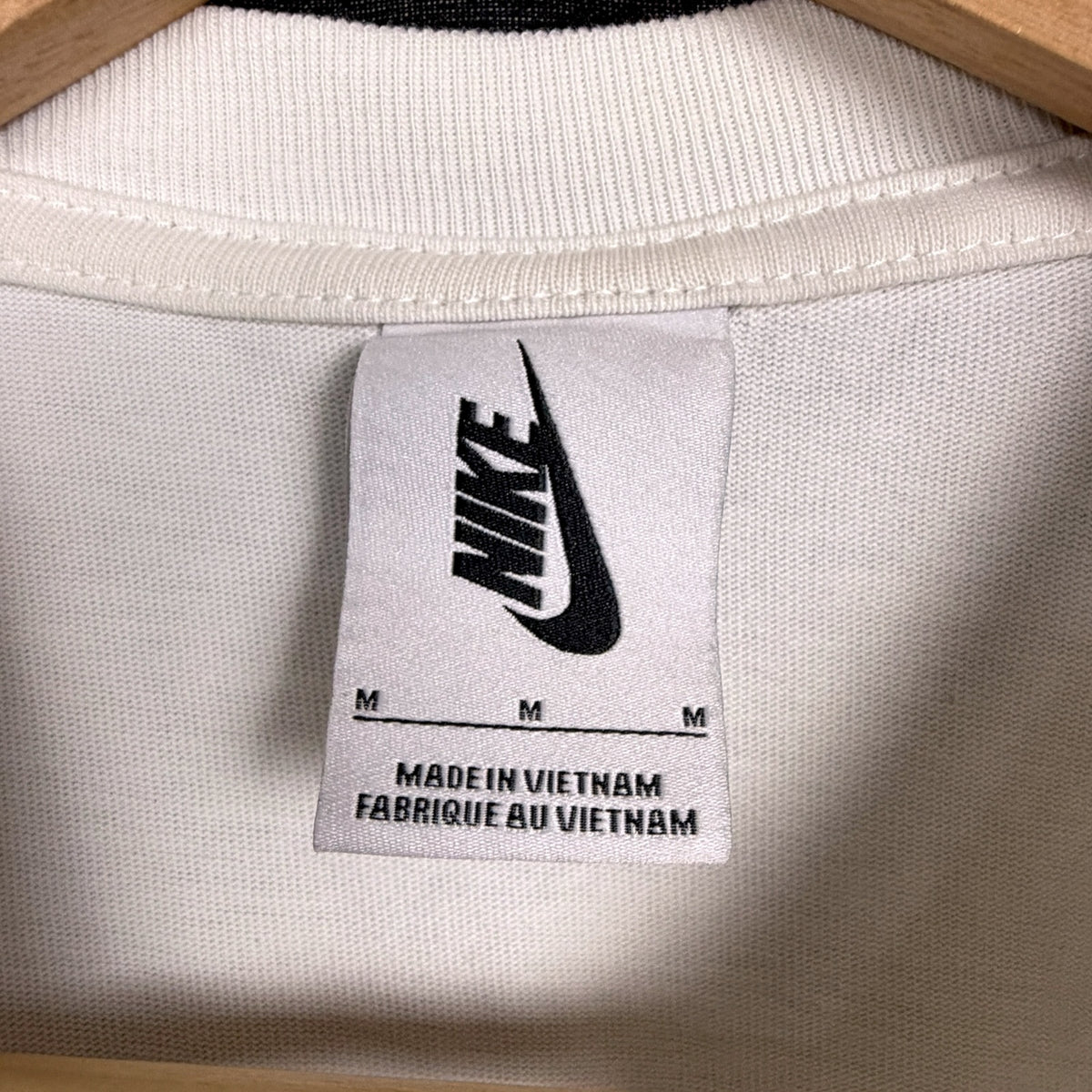 Stussy x Nike White Men's Medium T-Shirt Short Sleeve Cotton International
